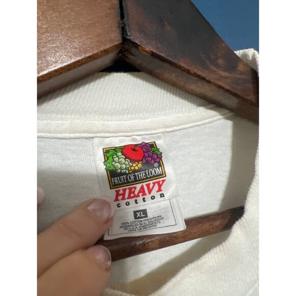 Vintage 1997 Sport & Social Clubs US Football T-Shirt XL Fruit Of The Loom - Picture 4 of 8